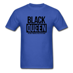Black Queen - royal blue