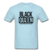 Black Queen - powder blue