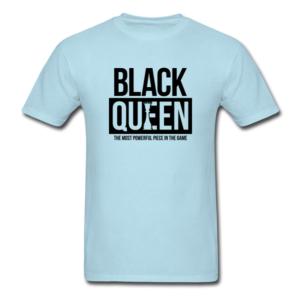 Black Queen - powder blue