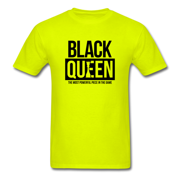 Black Queen - safety green