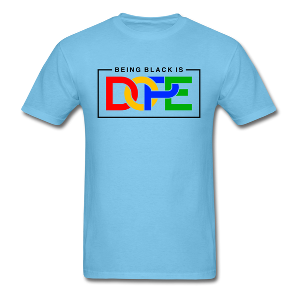 Being Black Is Dope - aquatic blue