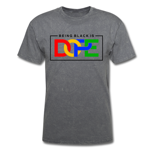 Being Black Is Dope - mineral charcoal gray
