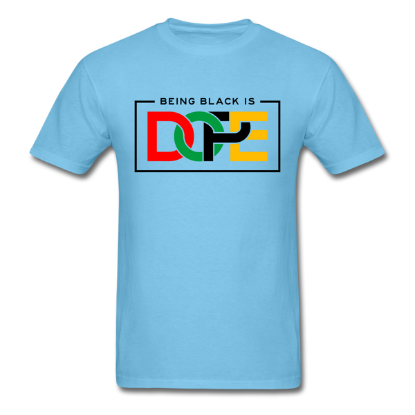 Being Black Is Dope - aquatic blue