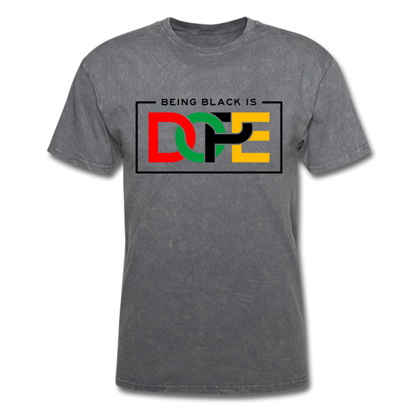 Being Black Is Dope - mineral charcoal gray