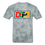Being Black Is Dope - grey tie dye