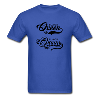 Black Queen - royal blue