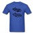 Black Queen - royal blue