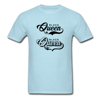 Black Queen - powder blue