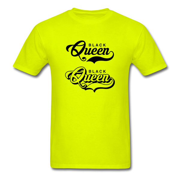 Black Queen - safety green