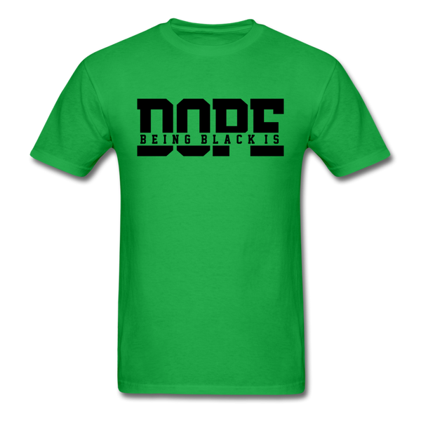 Being Black Is Dope - bright green