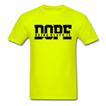 Being Black Is Dope - safety green