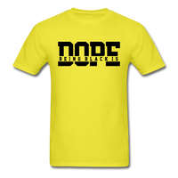 Being Black Is Dope - yellow