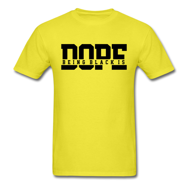 Being Black Is Dope - yellow