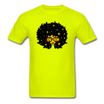 Black Queen - safety green