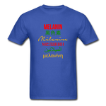 MELANIN MULTILINGUAL - royal blue