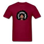 Black History - burgundy