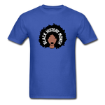 Black History - royal blue