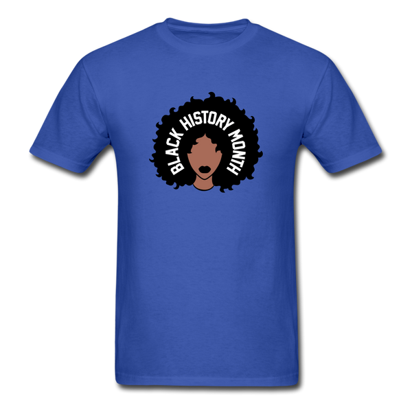 Black History - royal blue