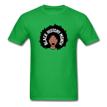 Black History - bright green
