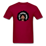 Black History - dark red