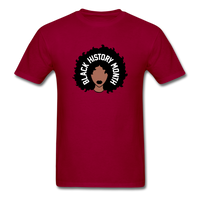 Black History - dark red