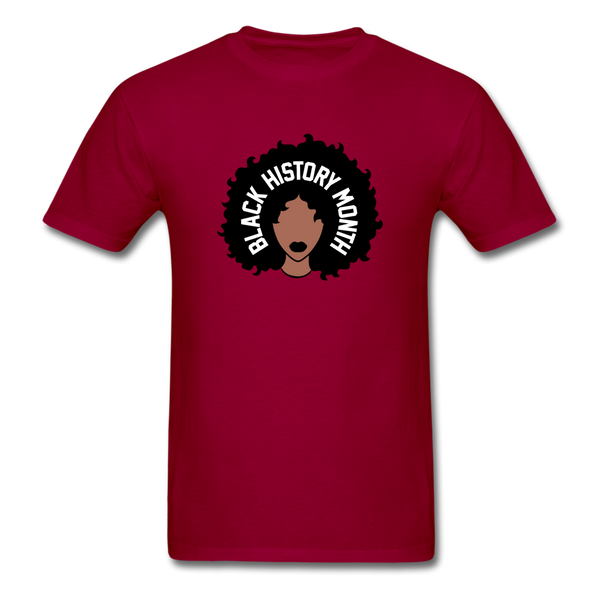 Black History - dark red