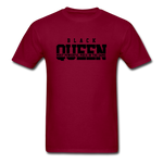 Black Queen - burgundy