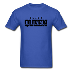 Black Queen - royal blue