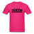 Black Queen - fuchsia