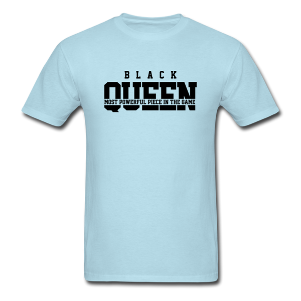 Black Queen - powder blue