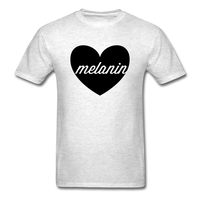 MELANINLOVEHEART - light heather gray