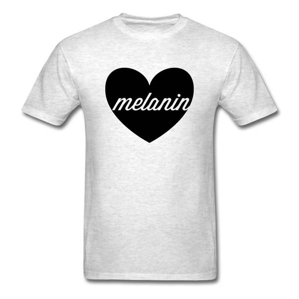 MELANINLOVEHEART - light heather gray