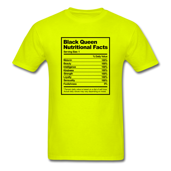 Black Queen - safety green