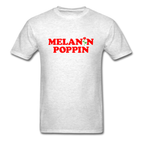 MELANIN POPPIN - light heather gray