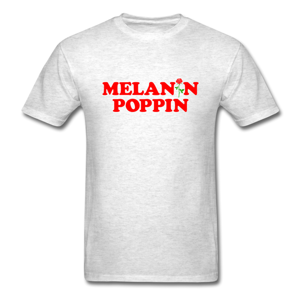 MELANIN POPPIN - light heather gray