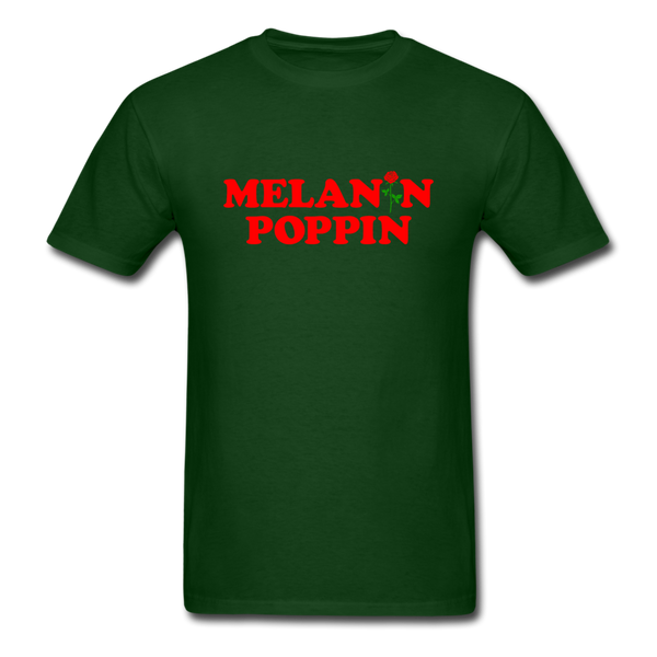 MELANIN POPPIN - forest green