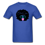 Black Queen - royal blue