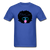 Black Queen - royal blue