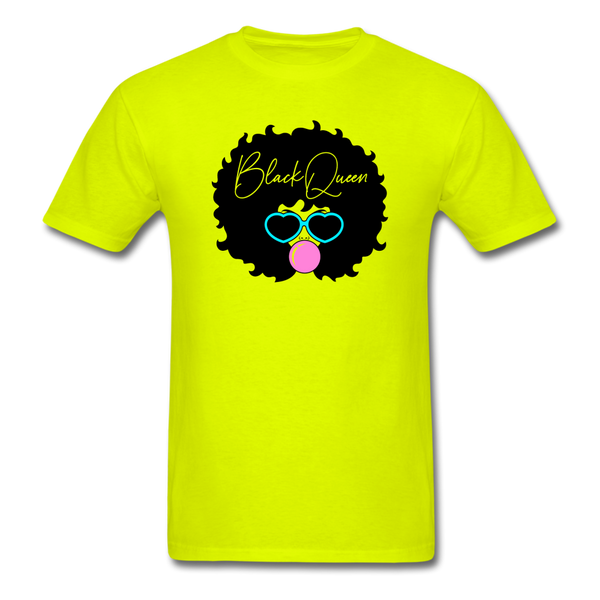 Black Queen - safety green
