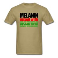 MELANIN MIXED WITH MELANIN - khaki