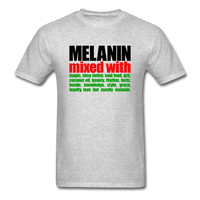 MELANIN MIXED WITH MELANIN - heather gray