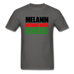 MELANIN MIXED WITH MELANIN - charcoal
