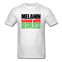 MELANIN MIXED WITH MELANIN - light heather gray
