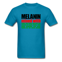 MELANIN MIXED WITH MELANIN - turquoise
