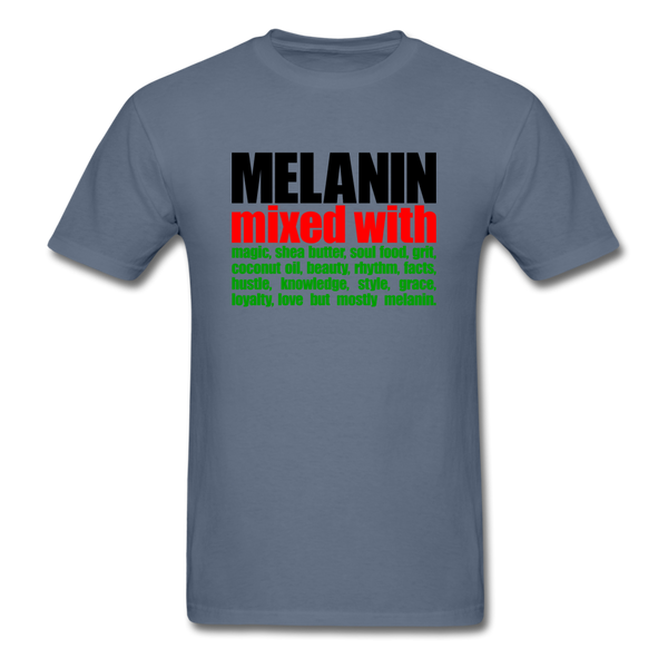 MELANIN MIXED WITH MELANIN - denim