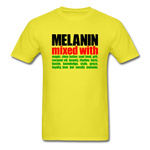 MELANIN MIXED WITH MELANIN - yellow