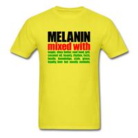 MELANIN MIXED WITH MELANIN - yellow