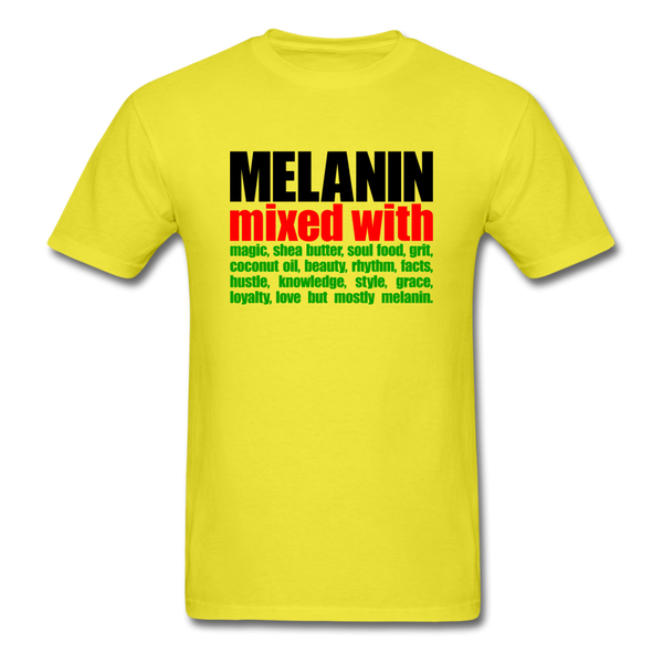 MELANIN MIXED WITH MELANIN - yellow
