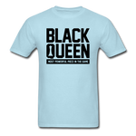 Black Queen - powder blue