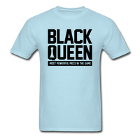 Black Queen - powder blue